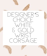 Designer's Choice White Wristlet