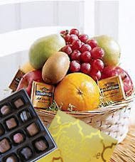 Fruit & Snack Basket of Fruit & Chocolates