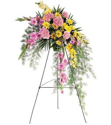 Sympathy Standing Sprays Casket Flowers Pugh S Flowers