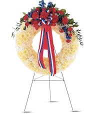 Patriotic Spirit Wreath